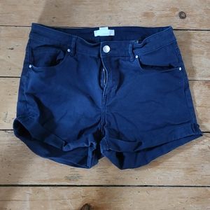 HM shorts size 8 navy blue